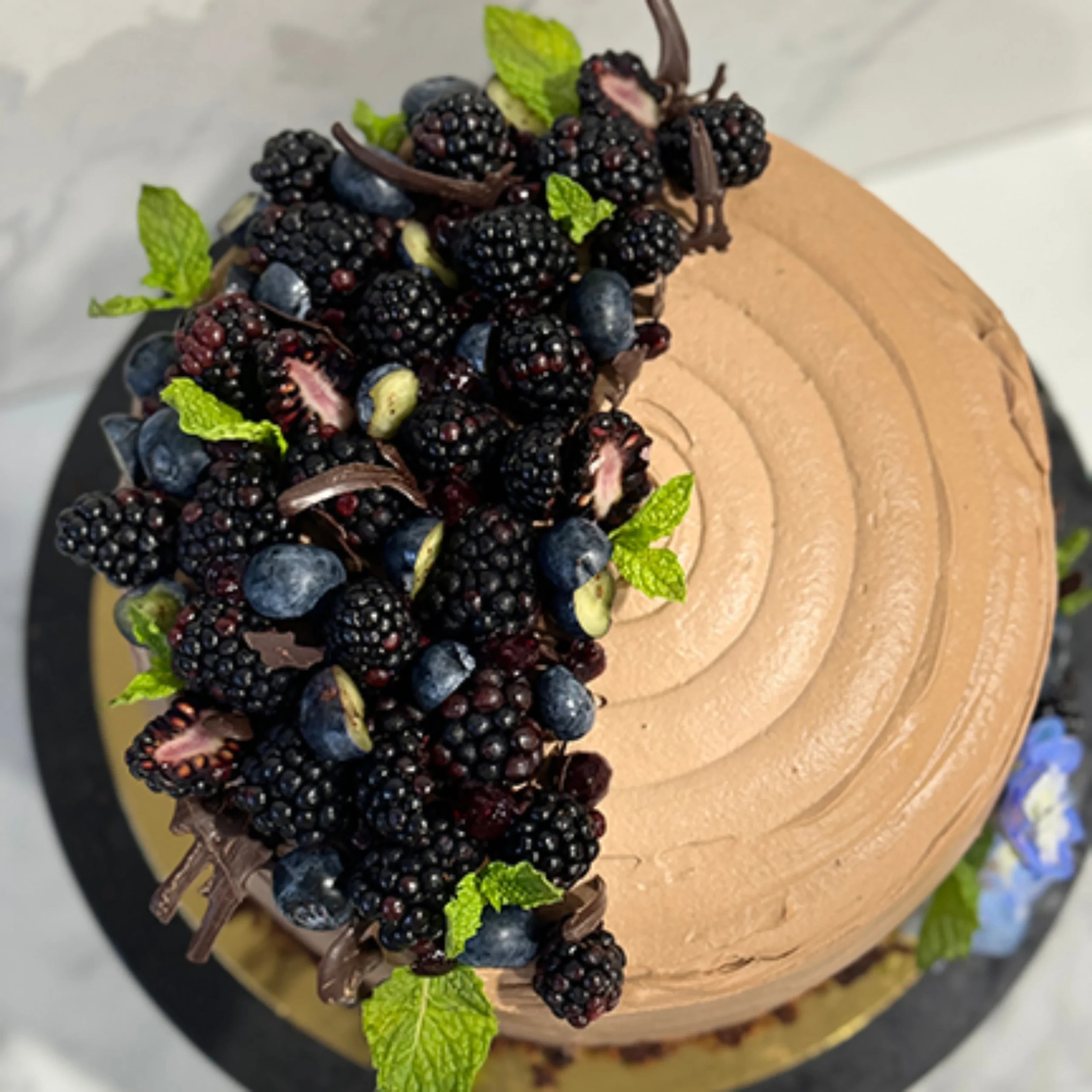 Blackberry Dark chocolate 2