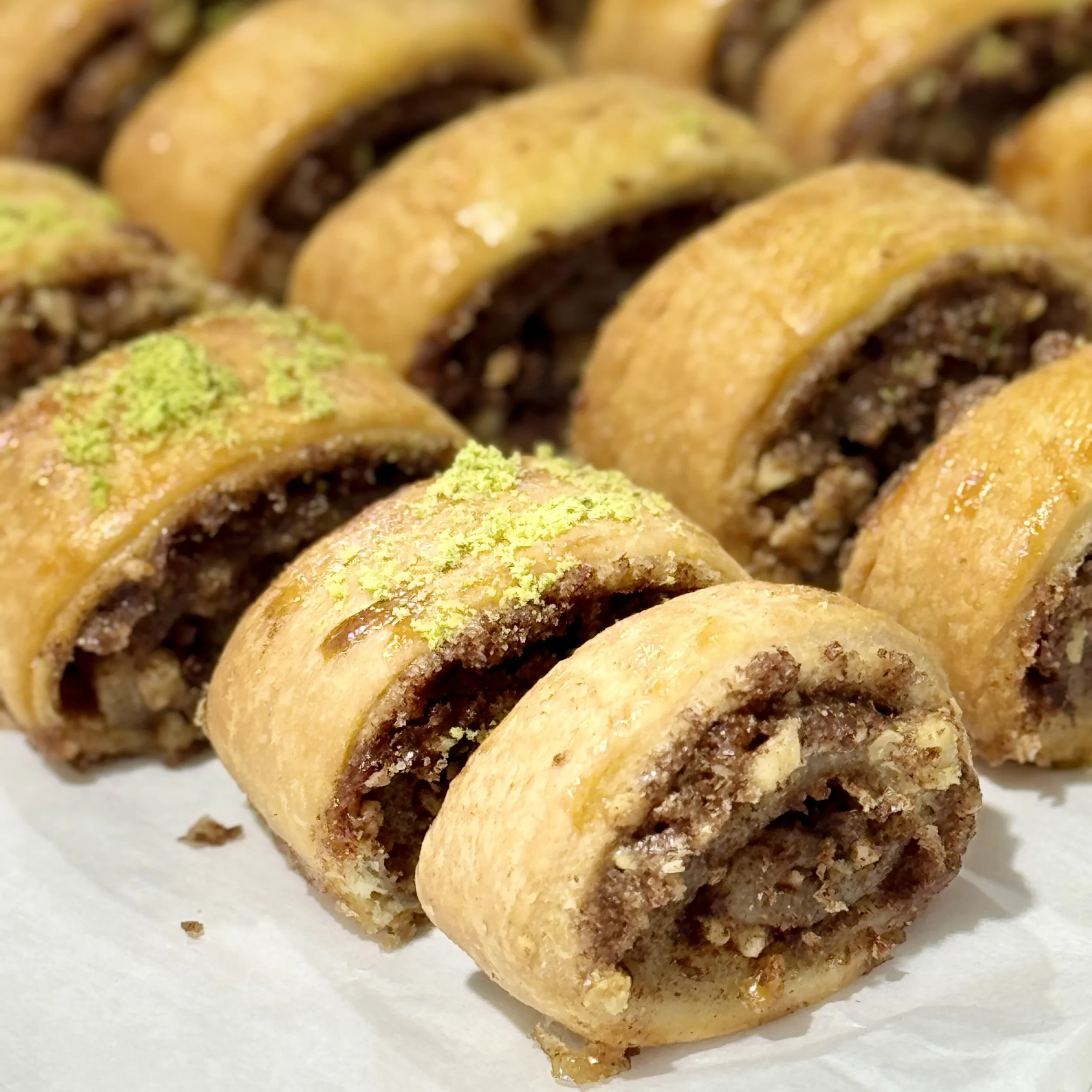 Cinnamon and Walnut Roll 1