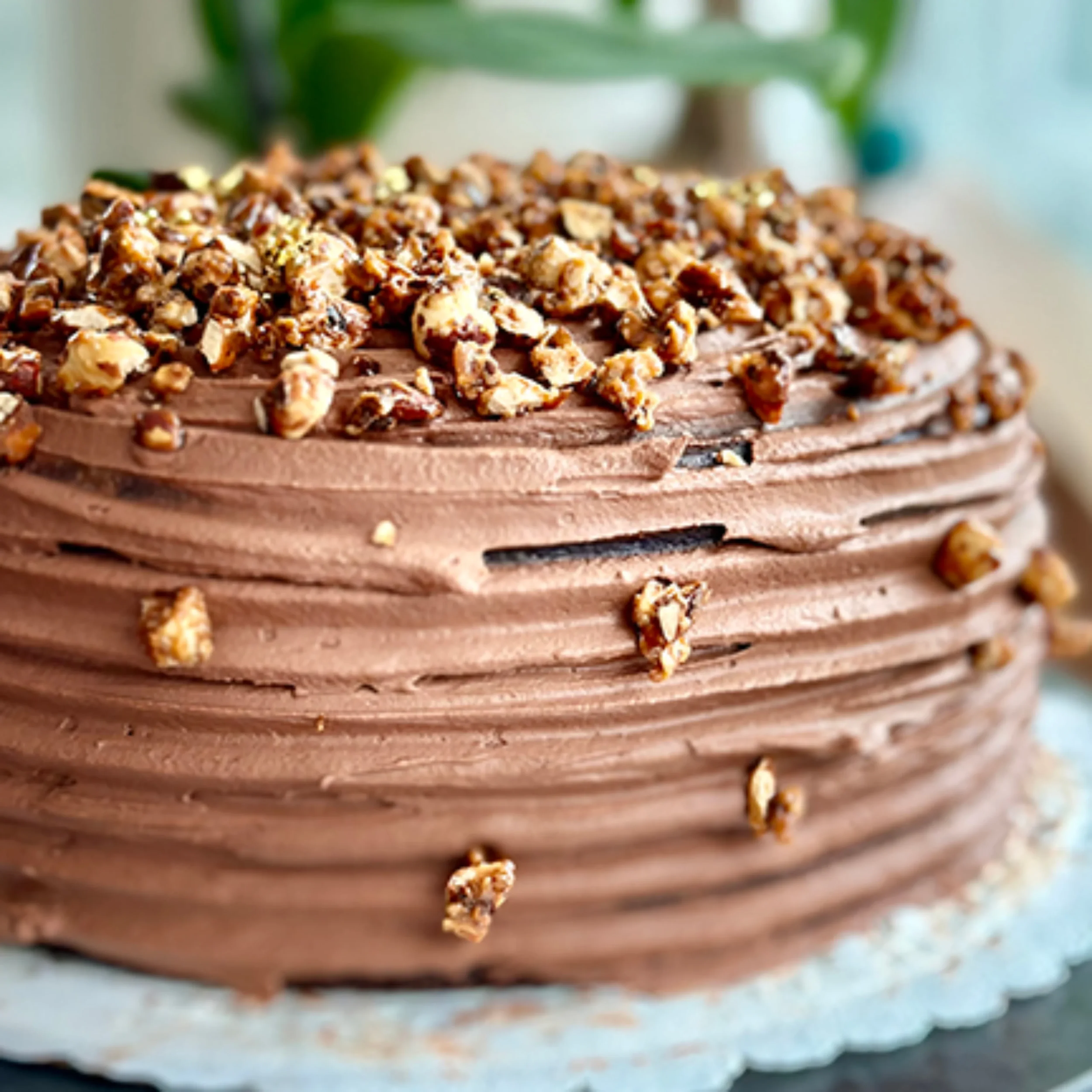 Dark Chocolate Ganache and Hazelnut 3