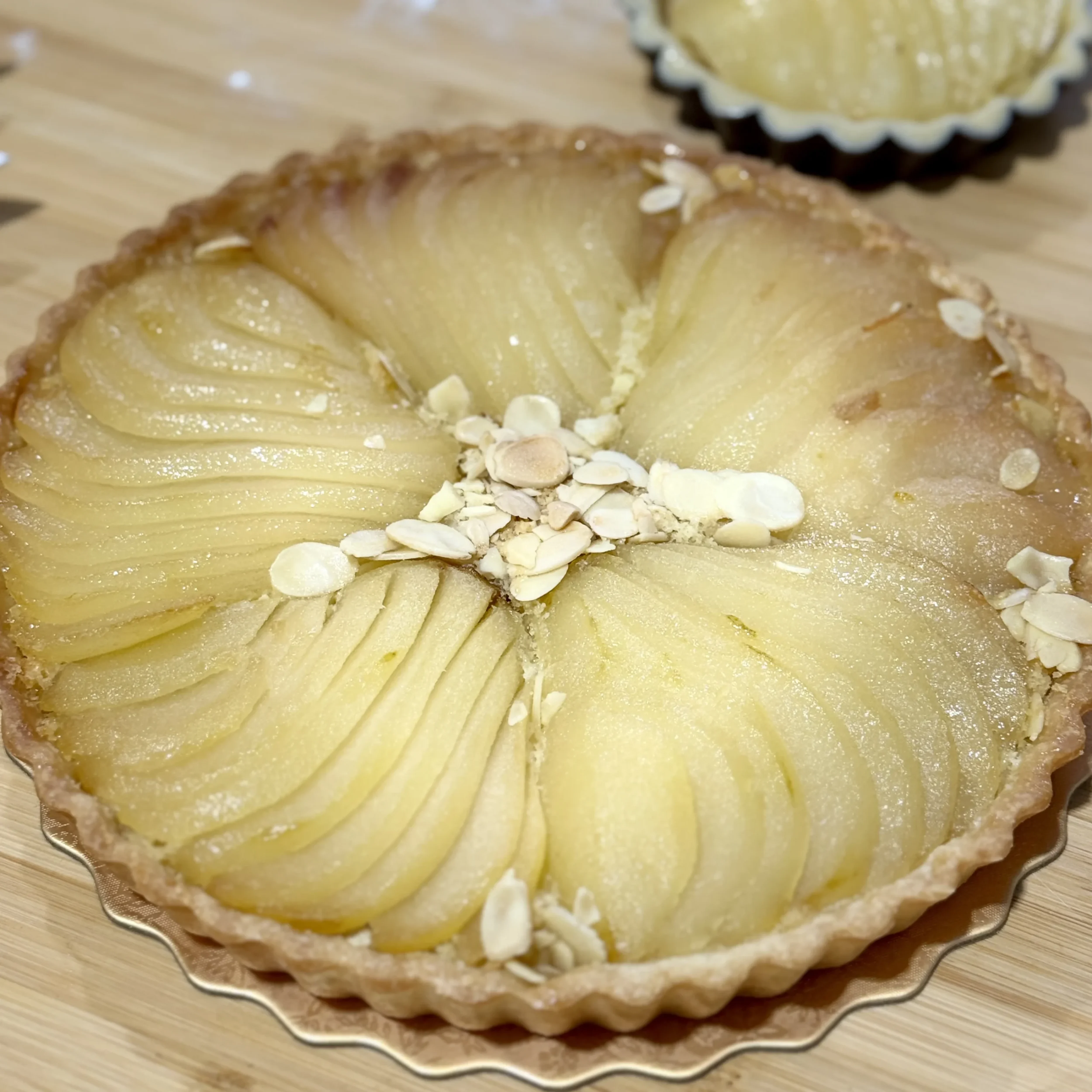 Pear and Almond Tart 1