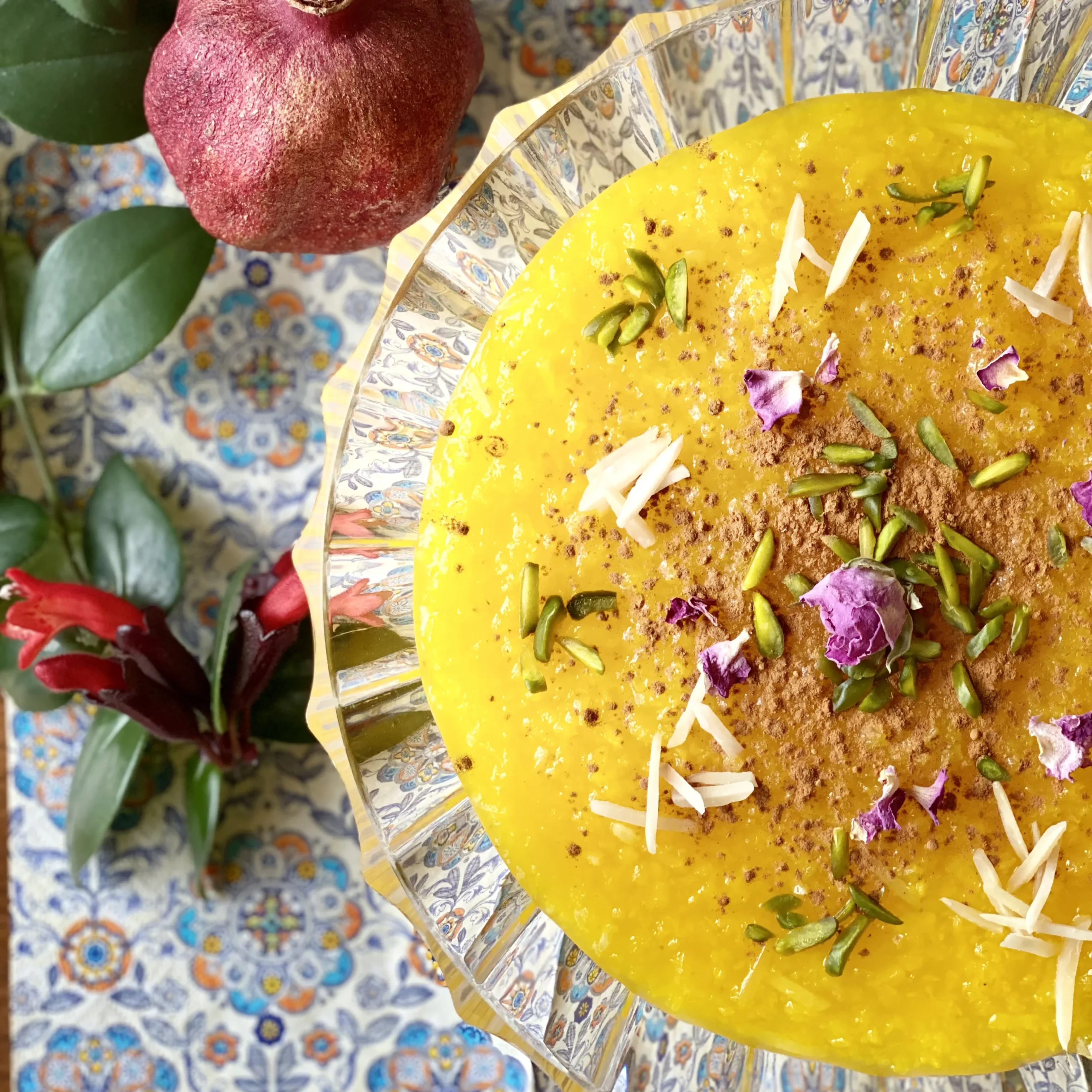 Saffron and Rice Pudding 3